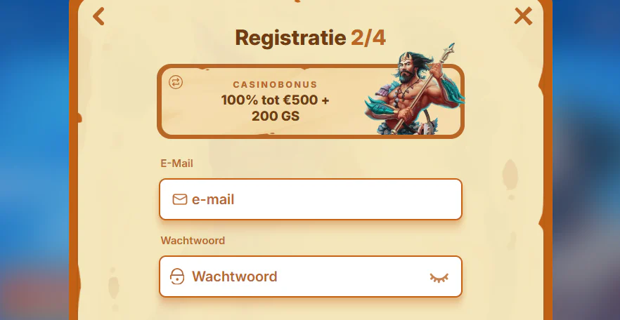 posido casino registratie